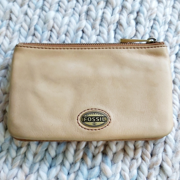 🗝Fossil Explorer Tan Leather w/Colored Stitch Strip - Picture 3 of 11